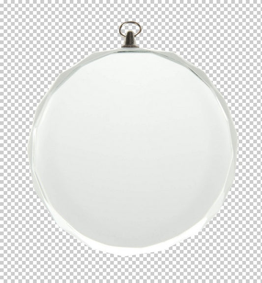 Médaille en verre Neutre 60mm (réf. DG6001)
