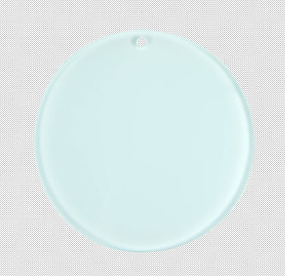 Médaille Neutre en Verre 90mm (réf. DG9001)
