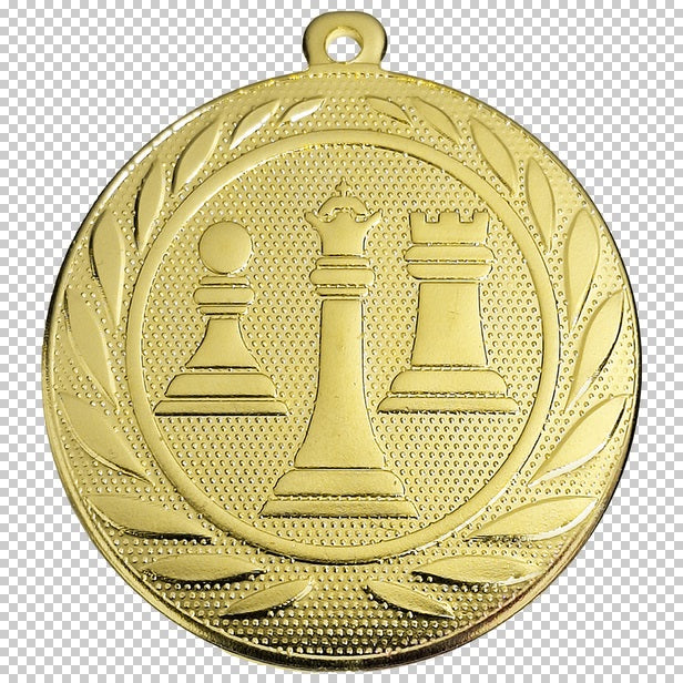 Médaille"Jeux d'Echecs"  50mm (réf. DI5000.ZD)