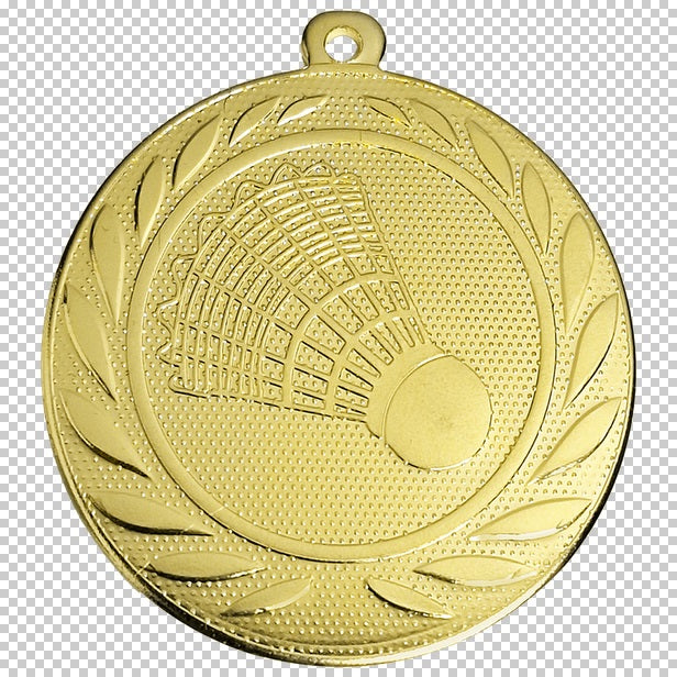 Médaille "Badminton" 50mm (réf. DI 5000.ZG)
