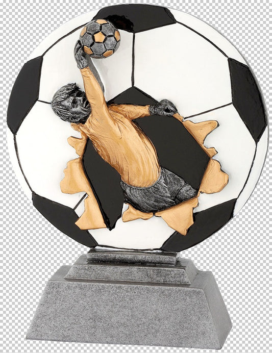 Résine Football - Gardien de But (Keep) (réf. FG1025)