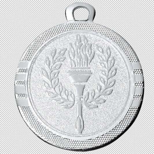Médaille Neutre "Flamme Olympique" 32mm (réf. ME.064 F)