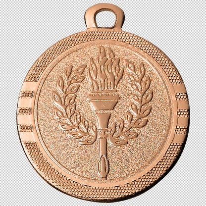 Médaille Neutre "Flamme Olympique" 32mm (réf. ME.064 F)