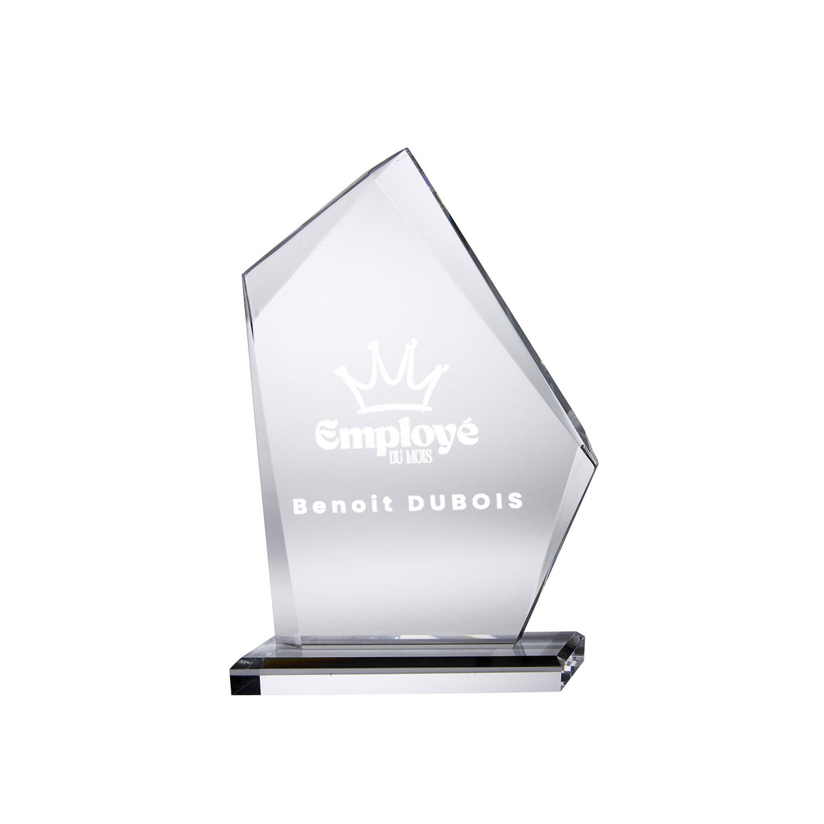 Trophée Acrylique en 3 tailles (réf.NK - PL040)