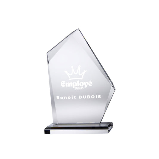 Trophée Acrylique en 3 tailles (réf.NK - PL040)