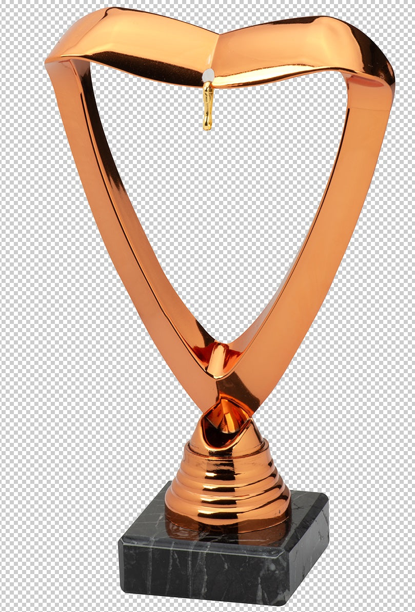 Coupe - Trophée en 3 couleurs (réf. SET.358)