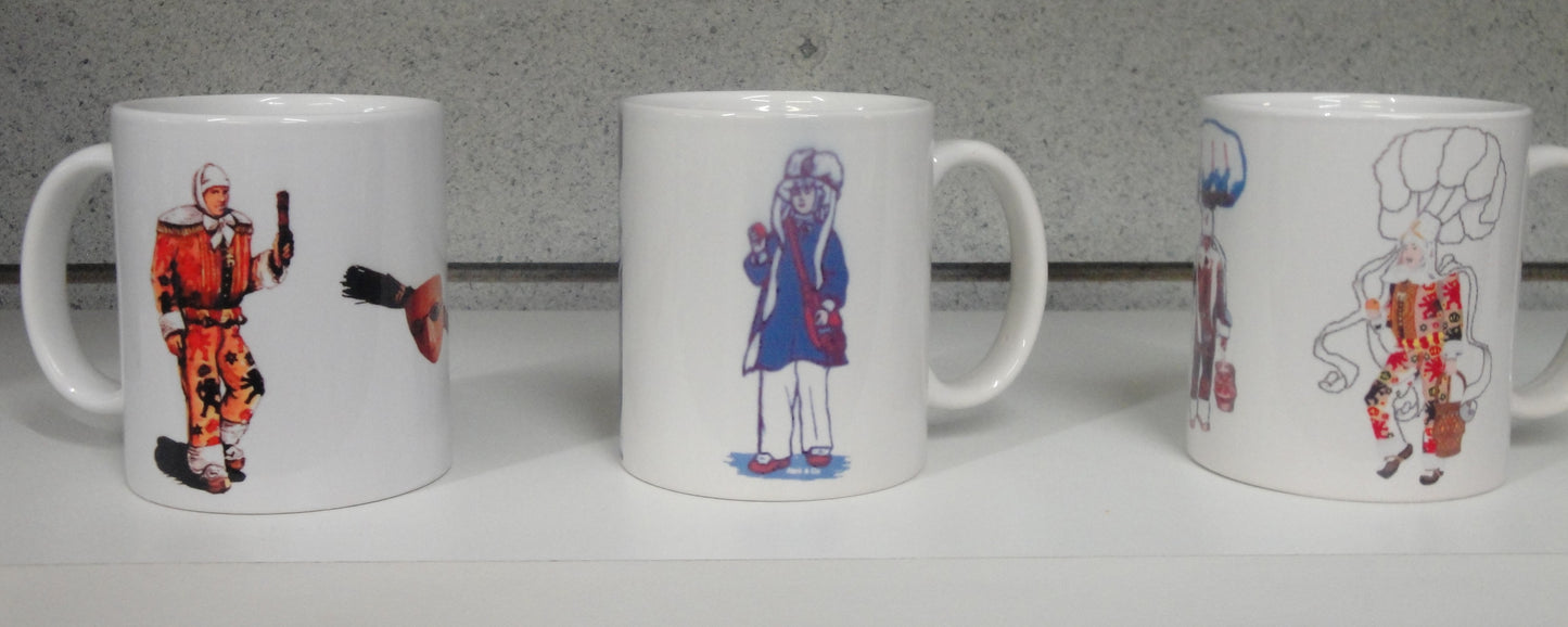 Tasses Carnaval (différents modèles)