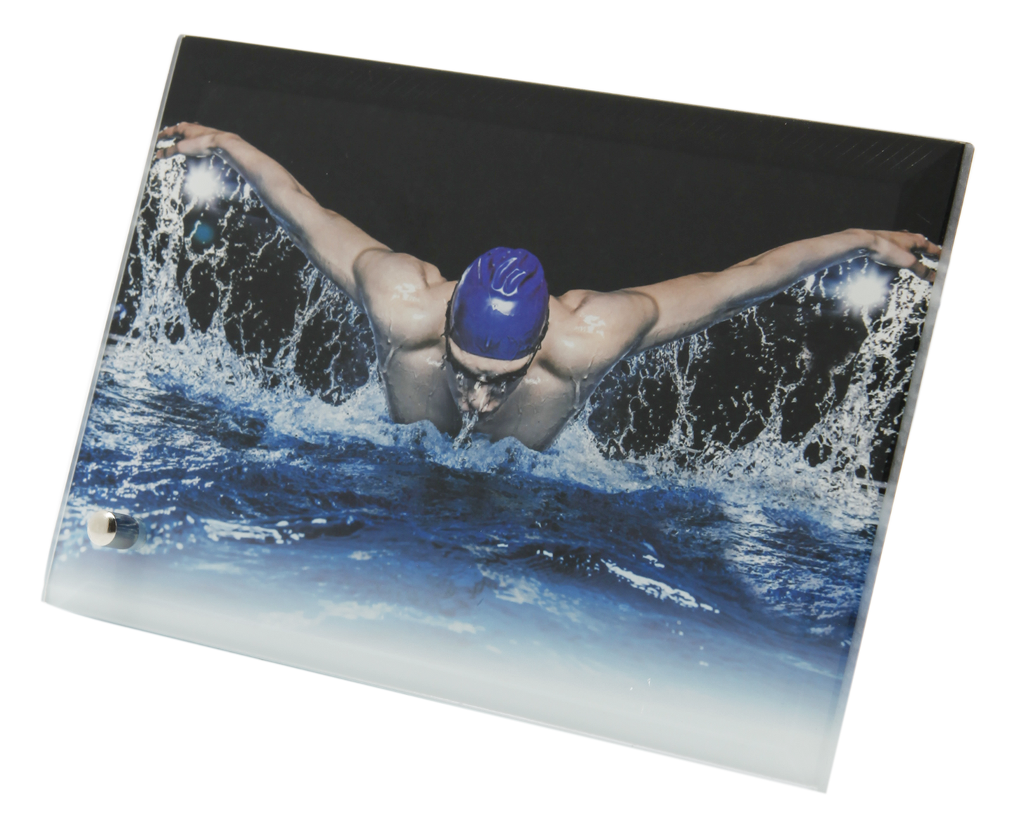 Trophée en verre en verre pour sublimation (réf. W663 - W664 - W665)