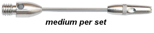 Tige Dart Steel Wire Medium - alu-alu (réf. 829)