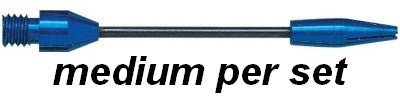 Tige Dart Steel Wire Medium - bleu-noir (réf. 861)