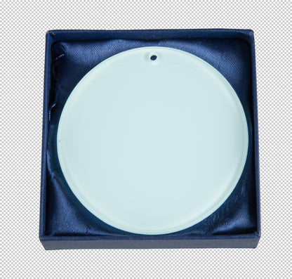 Médaille Neutre en Verre 90mm (réf. DG9001)