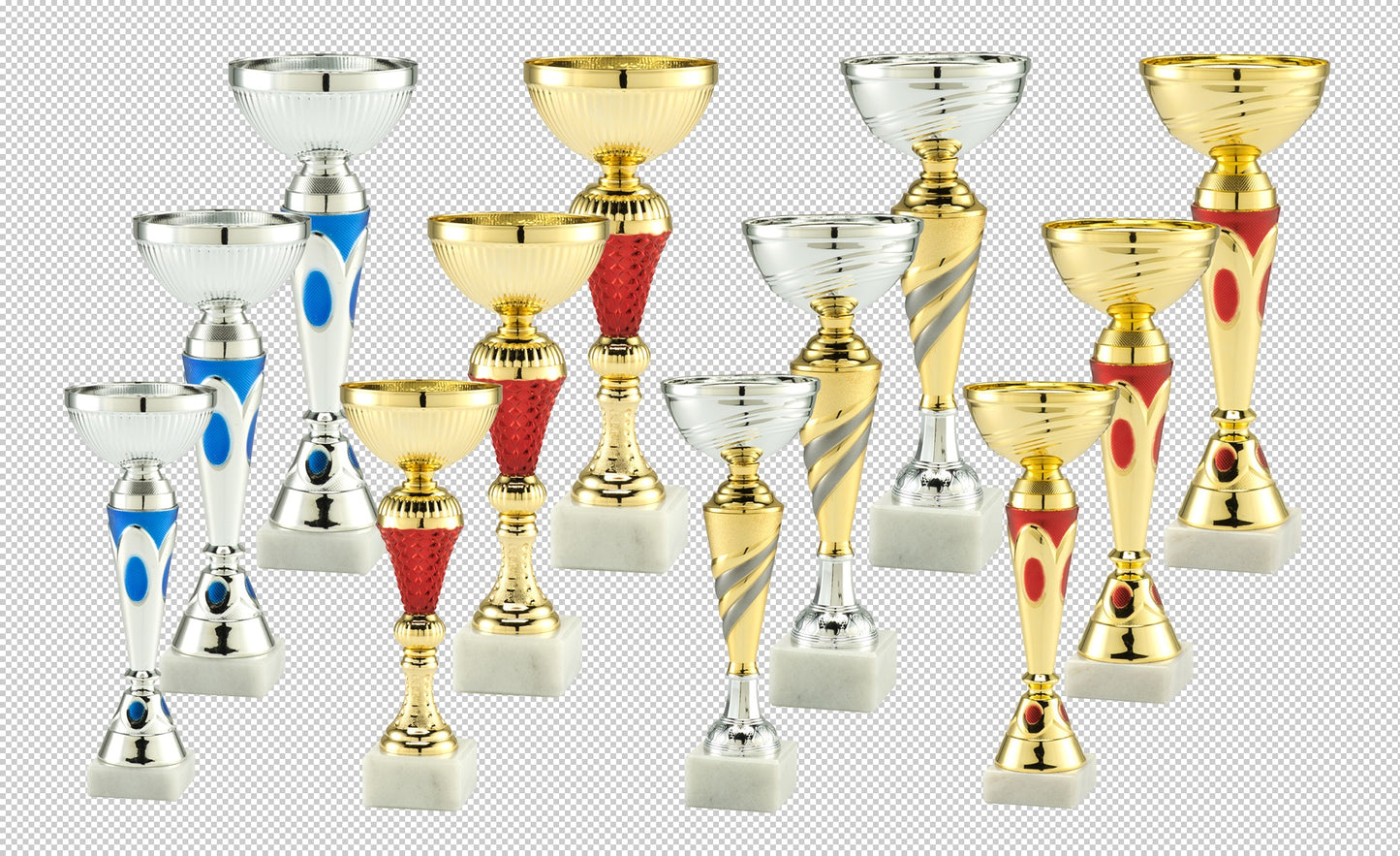 Lot de 12 coupes (réf. LOT-6)