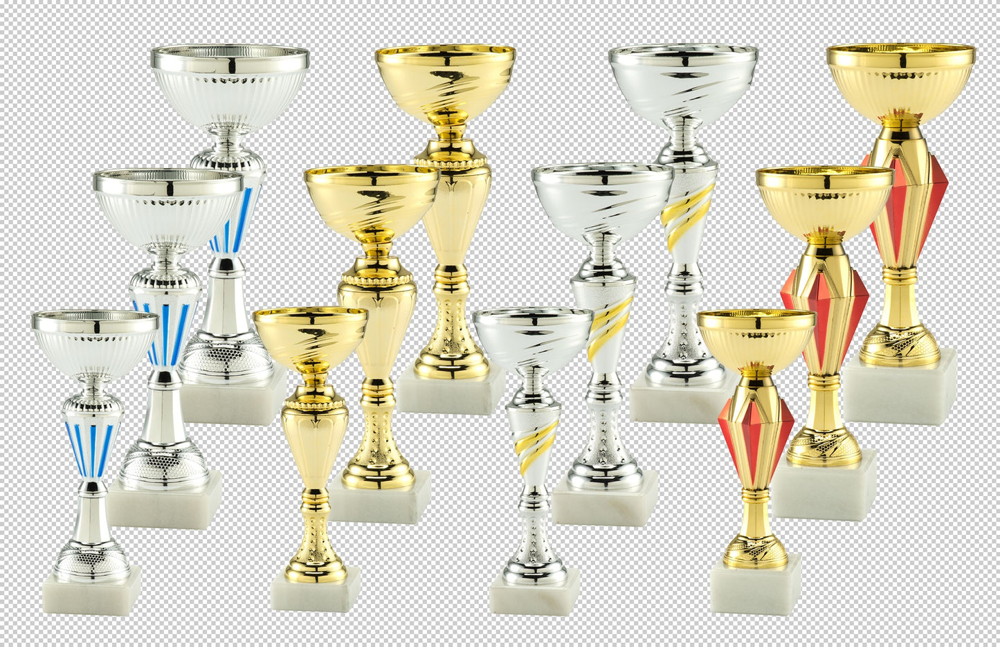 Lot de 12 coupes (réf. LOT-7)