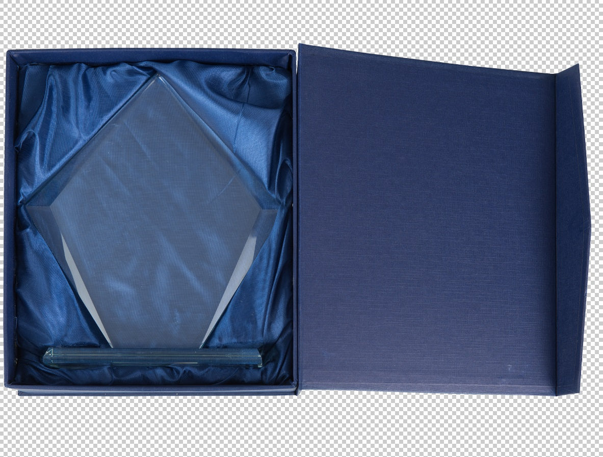 Trophée en Verre en 3 tailles (réf. W391 - W392 - W393)