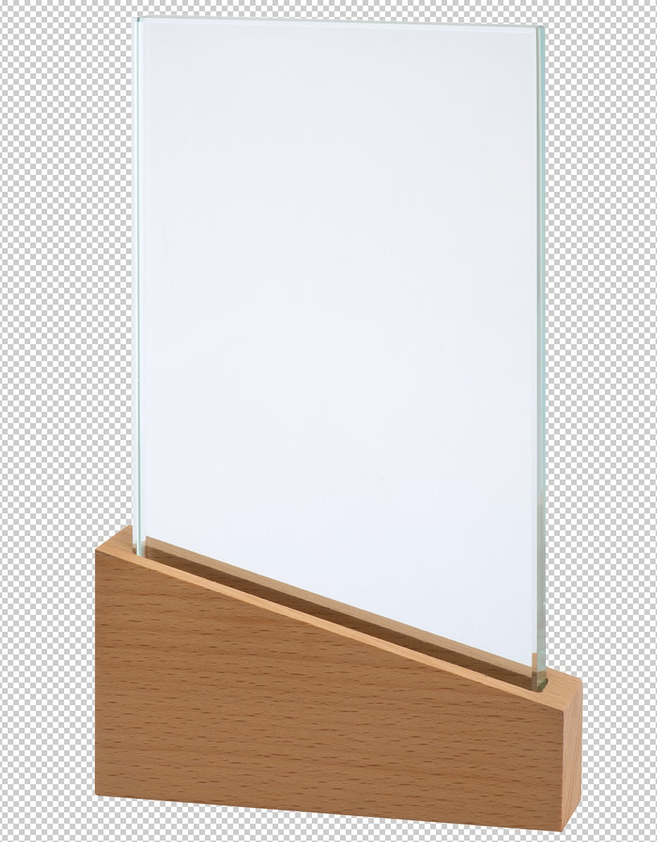 Trophée en Verre en 3 tailles (réf. W811 - W812 - W813)