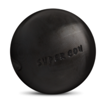 Boules Pétanque Boule Noir ‘Super Cou’ (réf.2725)